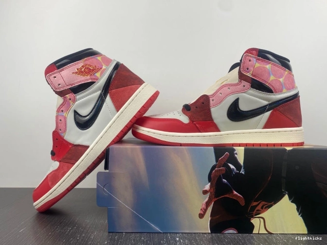 Across Spider-Verse DV1748-601 OG the Spider-Man 1 Jordan High 1019